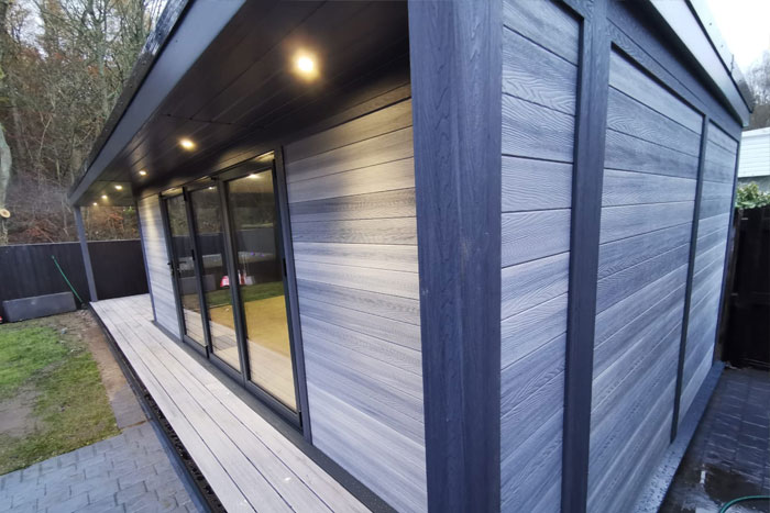 Timber Effect Insulated Garden Rooms